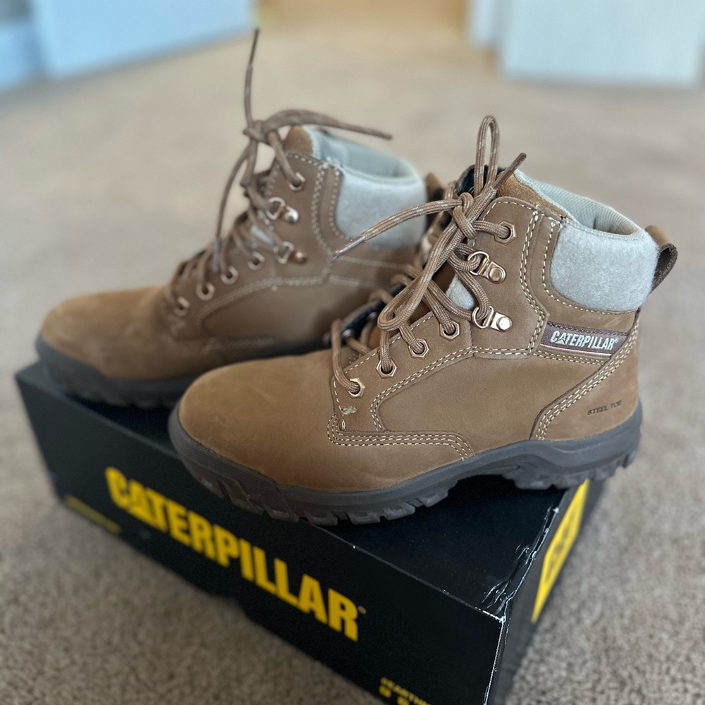 Caterpillar Women’s Steel Toe Boots